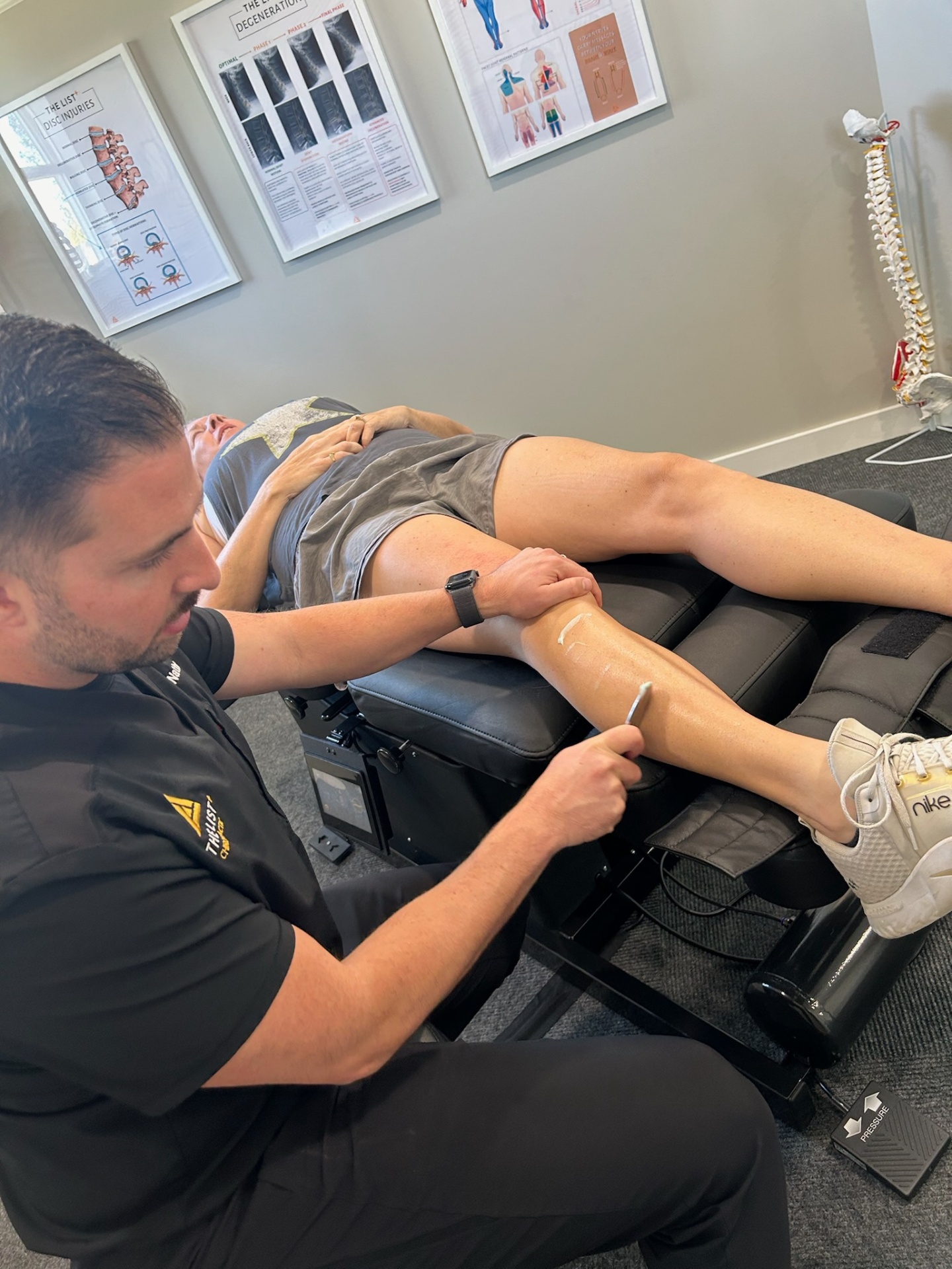 Lower extremity therapy