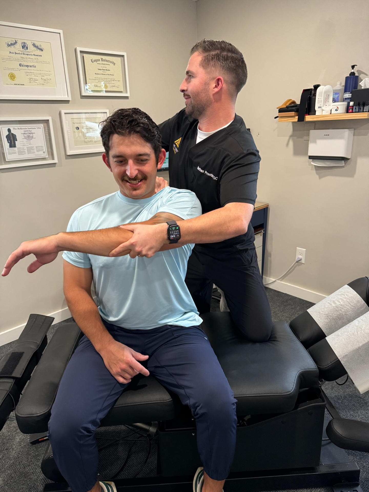 Shoulder mobility assessment
